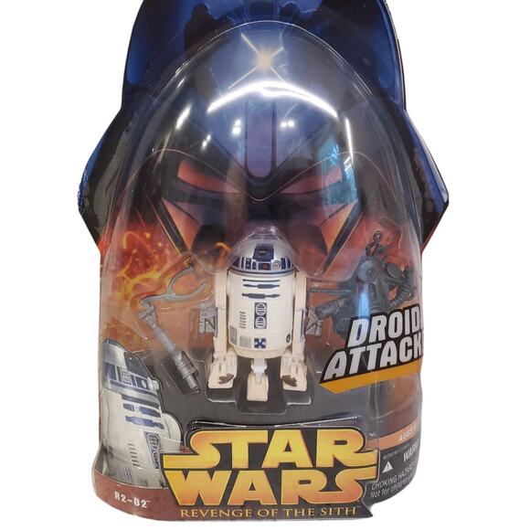 STAR WARS Revenge of the Sith R2-D2 Droid Attack 2005 NEW ROTS - Picture 1 of 12